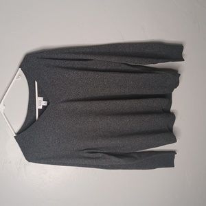 (NWOT) Croft & Barrow Grey V-Neck‎ Sweater